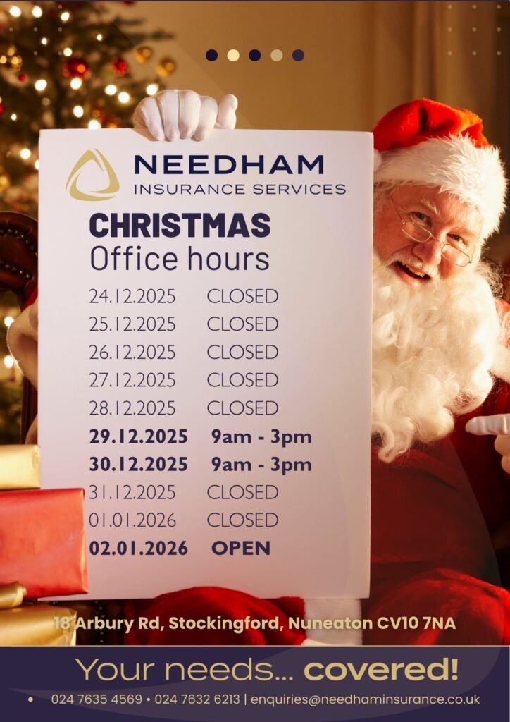 Christmas Opening times